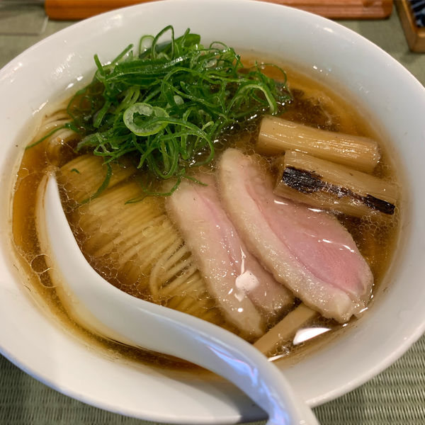 「鴨らぁめん」@らーめん 鴨to葱の写真