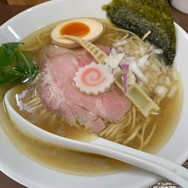 「淡麗中華　塩」@中華そば うお青の写真