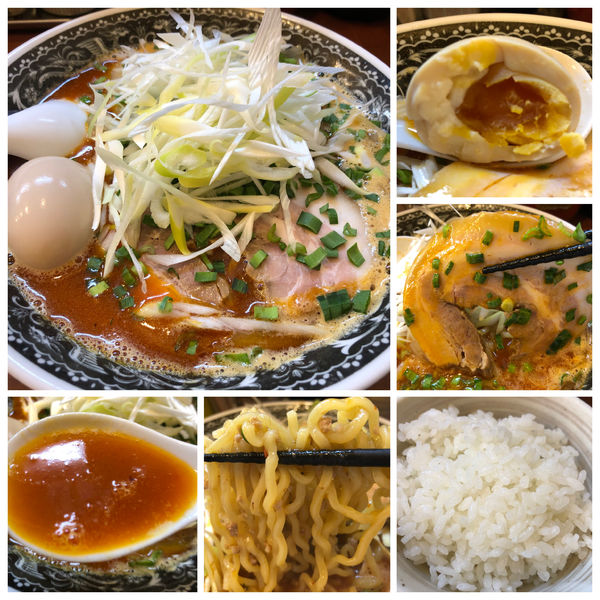 「【限定】勝浦式タンタンメンチャーシュー入り920円味玉100」@拉麺 梅太郎の写真