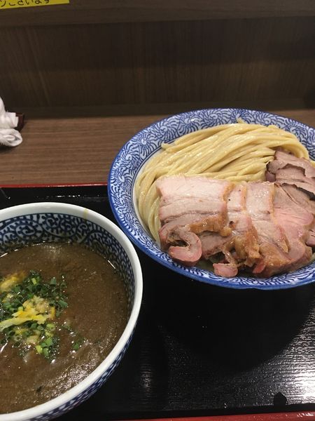 「チャーシュー極濃煮干しつけ麺特盛」@煮干しつけ麺 宮元の写真