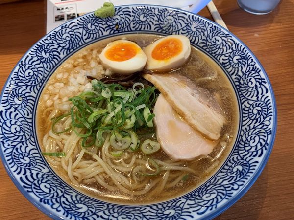 「冷やしラーメン」@濃厚鶏そば 麺屋武一 汐留店の写真