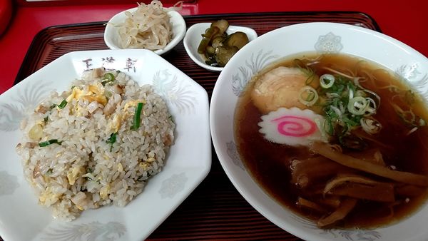 「チャーハンセット 1100円」@正道軒の写真