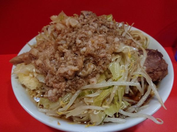 「小ラーメン と テイクアウト」@ラーメン二郎 仙川店の写真