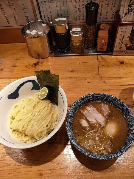 「濃厚特製つけめん」@つじ田 神田御茶ノ水店の写真