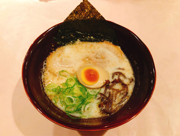 「一風とんこつ、チャーハンセット」@ラーメン 一風 本郷店の写真