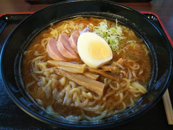 「郡上ラーメン（味噌）　※一人前」@ぎふ大和パーキングエリアの写真