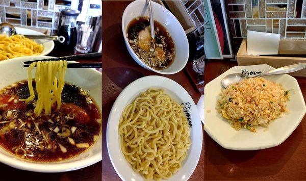 「『つけ麺&半チャーハンセット(¥850)』」@中華そば がんちゃんの写真