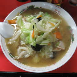 タンメン：750円