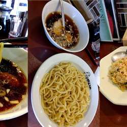 『つけ麺&半チャーハンセット(¥850)』