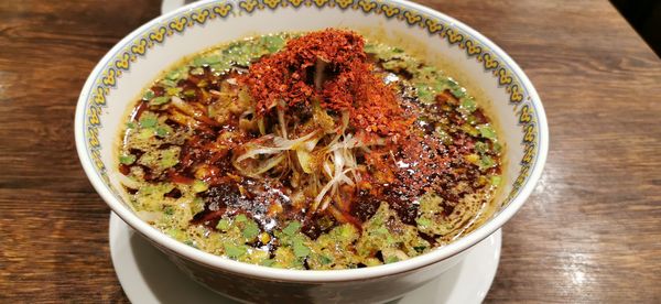 「汁あり担担麺」@雲林坊 川口店の写真