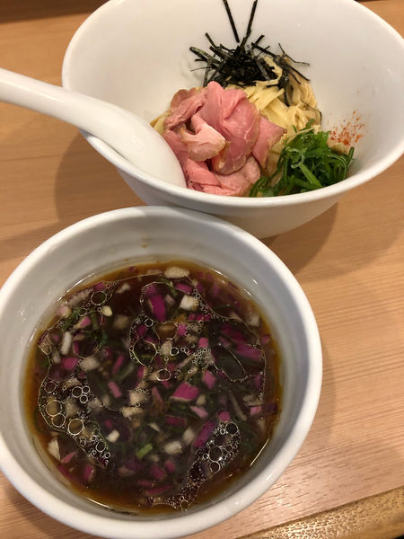 「期間限定　冷やし煮干し蕎麦+贅沢お茶漬け《1100円》」@麺亭しま田の写真