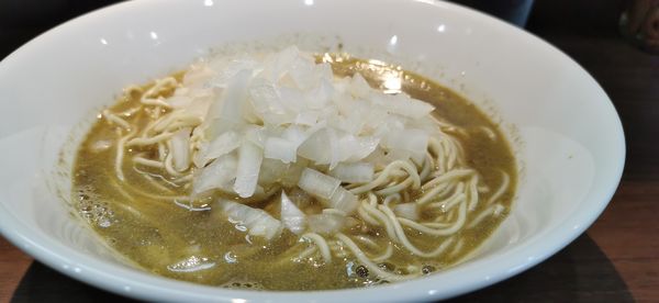 「かけソバ （8時半まで500円）」@Noodle&Spice curry 今日の1番の写真