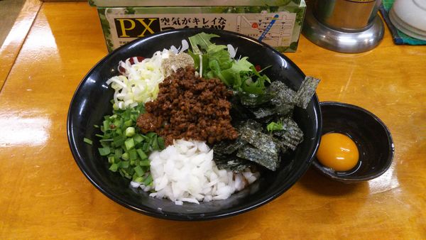 「台湾まぜそば 並盛り」@らーめん逆流の写真