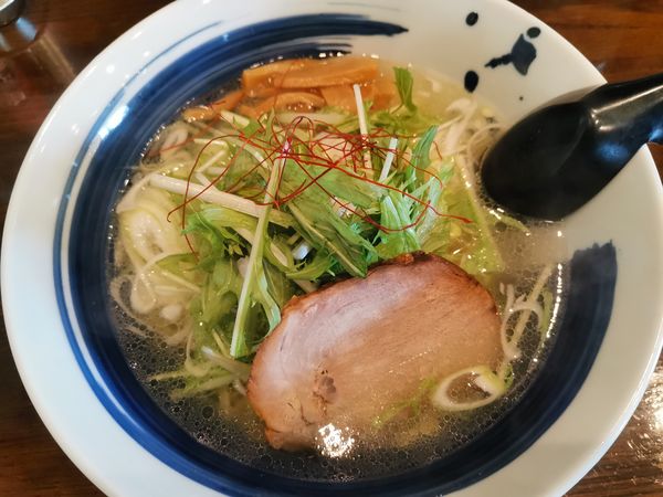 「鴨しお」@めん処 笑家の写真