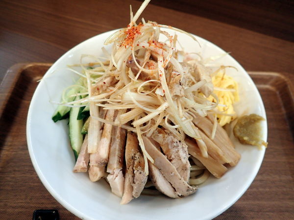 「【期間限定】さなだ流ネギチャーシュー冷やし中華」@つけめん さなだの写真