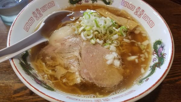 「朝専用中華そば　醤油」@らあめん 寸八 総本店の写真