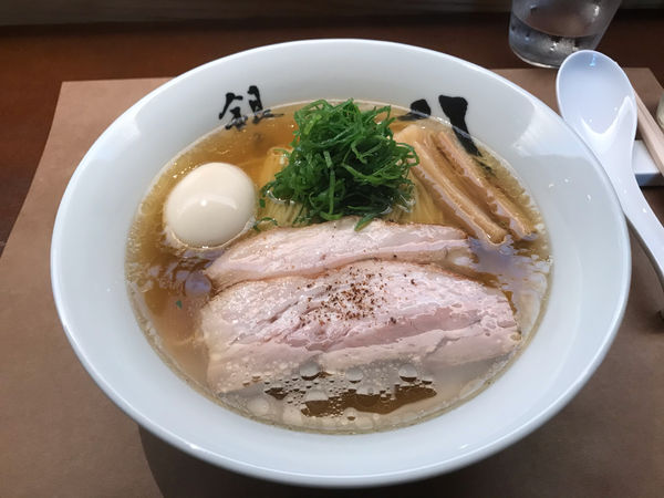 「特製中華そば」@中華そば 銀座 八五の写真