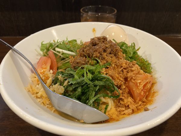 「冷やし坦々麺」@旬ダイニング 鶴田の写真