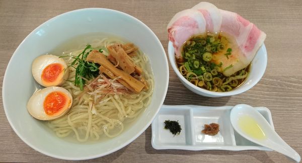 「特製蜆昆布水つけ麺(醤油)」@中華そば 和渦 TOKYOの写真