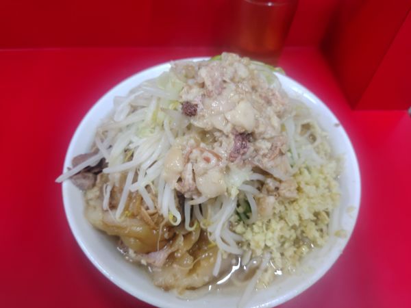 「小ブタアブラカラメしょうが」@ラーメン二郎 大宮公園駅前店の写真