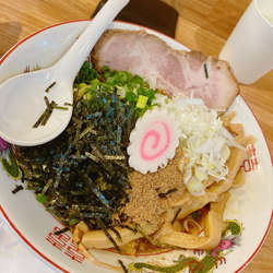 あごだし油そば