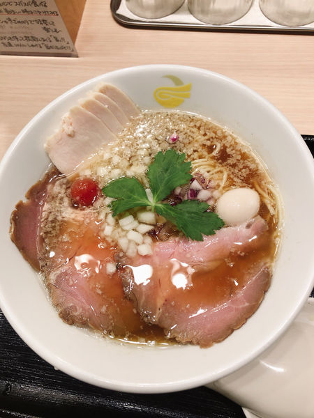 「煮干しチャーシューそば」@中華そば 月光軒の写真