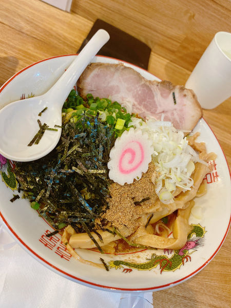 「あごだし油そば」@中華そば 獅子亭の写真