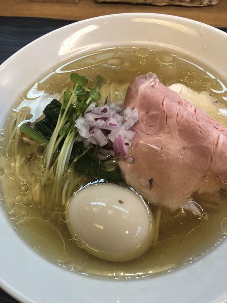 「特製白中華」@中華そば 心の写真