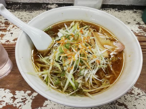 「ネギラーメン」@手打 焔の写真