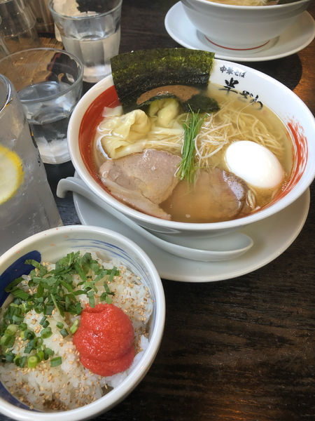 「鯛煮干しそば」@中華そば 半ざわの写真