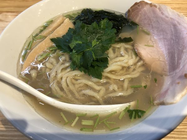 「貝塩らーめん(880円)」@らーめん 改の写真