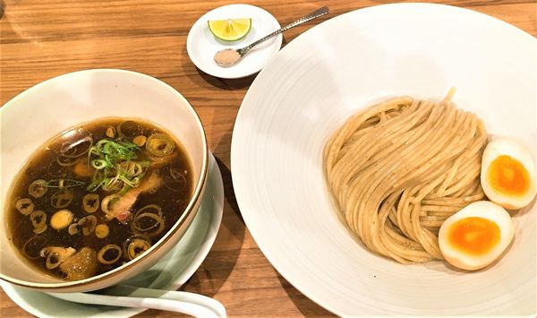 「味玉醤油つけ」@麺処 ほん田 秋葉原本店の写真