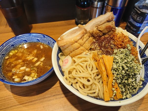 「限定 柚子つけ麺」@びんびん豚の写真