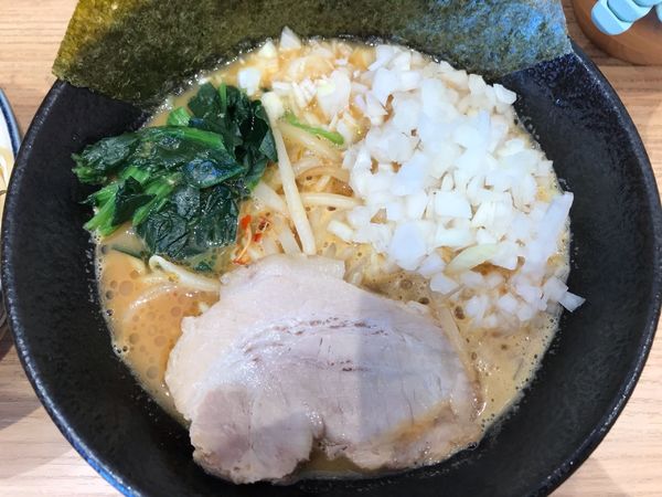 「味噌ラーメン」@横浜家系ラーメン 独覚家の写真