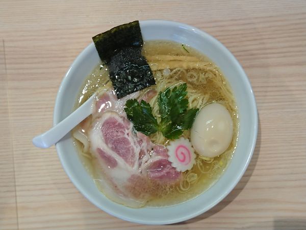 「塩らーめん」@中華そば ふじ田の写真