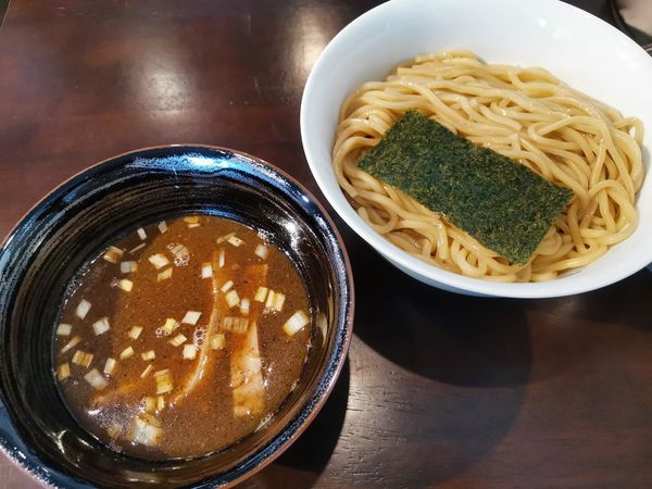 「つけ麺（中盛）」@つけ麺 麦の香の写真
