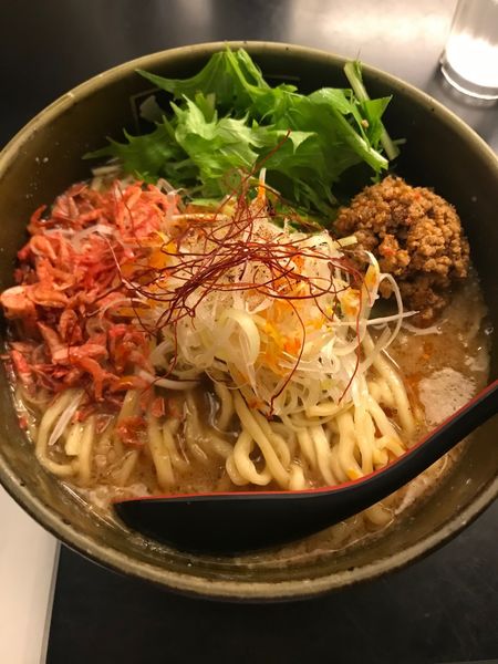 「濃厚ごま味噌坦々麺（大盛）」@東京スタイルみそラーメン ど・みそ ららぽーと豊洲店の写真