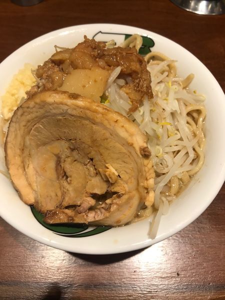 「雷そば（中盛300g）」@ラーメン 雷 東京本丸店の写真