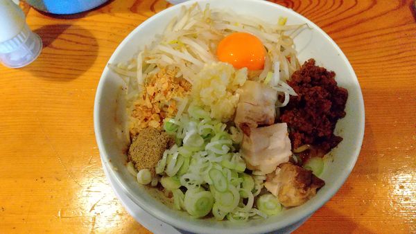 「龍神まぜそば」@龍神麺の写真