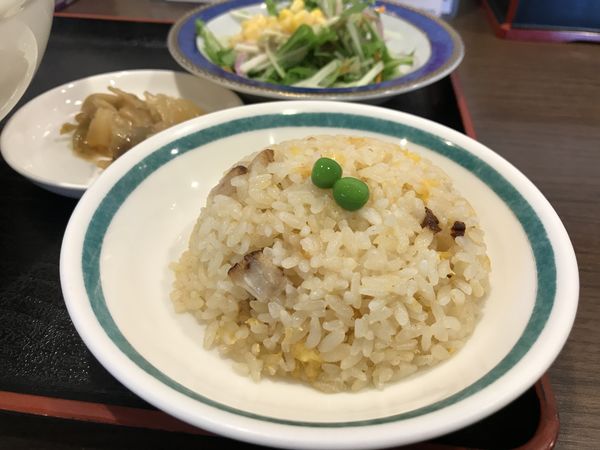 「半チャーハン」@凛香飯店の写真