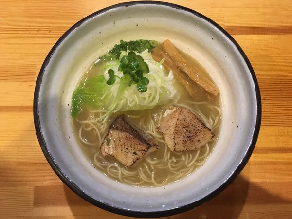 「鰤ラーメン（塩）」@めんや 正明の写真