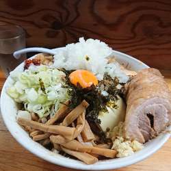 たれそば大 豚増し 全増し