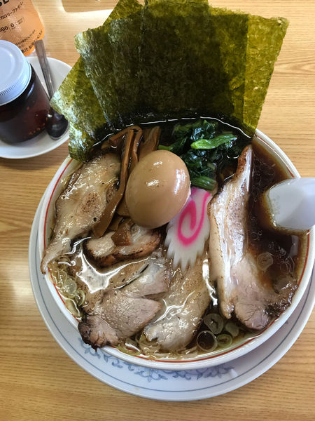 「のりチャーシュー麺」@かし亀の写真