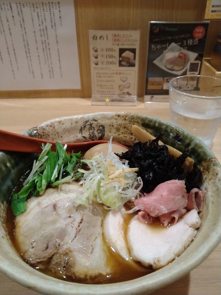 「得製焼きあご塩らー麺」@焼きあご塩らー麺 たかはし 大船店の写真