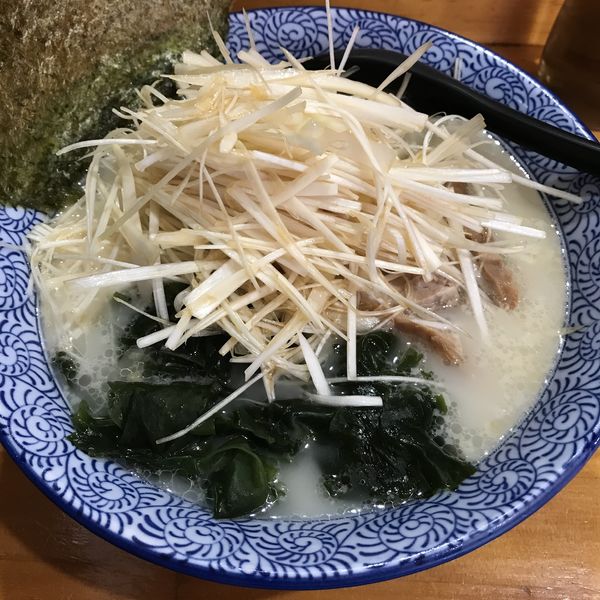 「ネギラーメン（￥670）」@豚骨醤油 蕾の写真