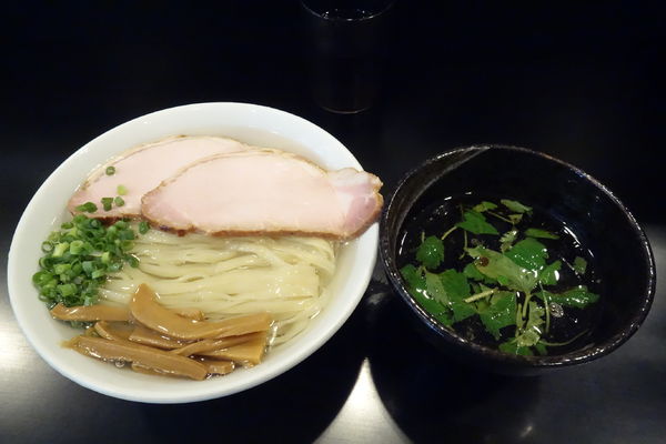 「昆布水つけ麺」@麺屋 熊胆の写真