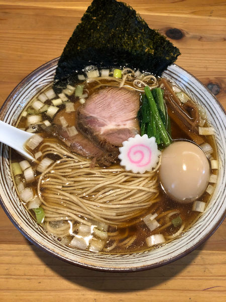 「だしそばしょうゆ　800円」@だし・麺 未蕾の写真