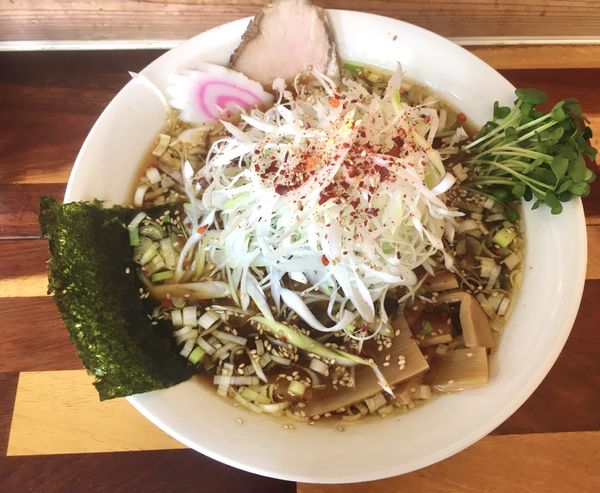 「ネギラーメン(700¥)」@奥久慈ラーメン なかざわの写真