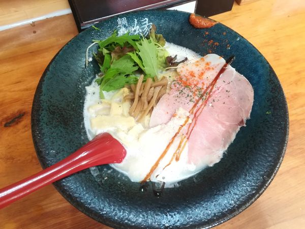 「鯛塩濃厚そば」@鯛塩そば 縁の写真