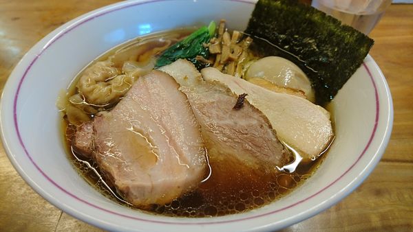 「【昼】特中華そば」@白河手打中華そば  一番いちばんの写真